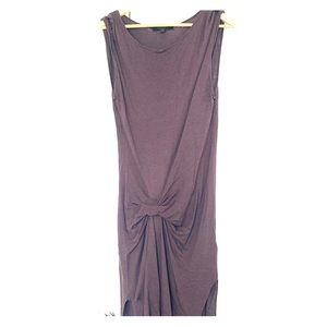 All saints riviera dress eggplant xs